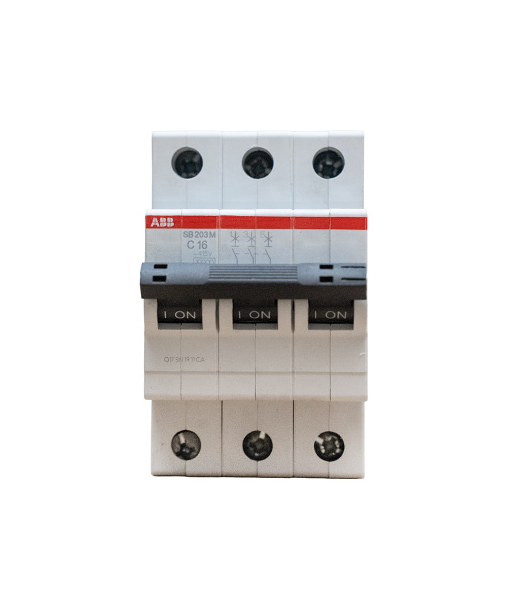 ABB MCB- Triple Phase 50A Miniature Circuit Breaker - Image 4