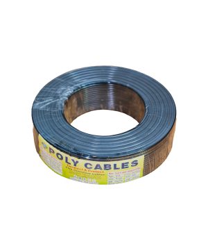 Poly BYA Cable 1×500 rm 61 Watt Red & Black Per 100 Metre