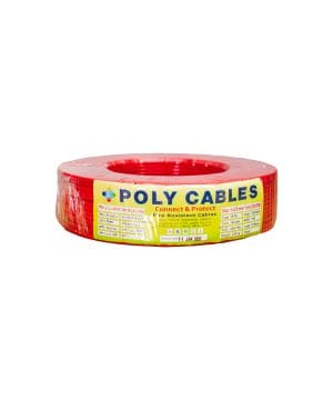 Poly BYA Cable 1×630 rm 61 Watt Red & Black Per 100 meter