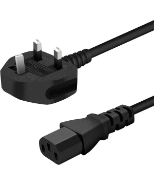Many 3-Pin Black Desktop Power Cable # MTS-0020
