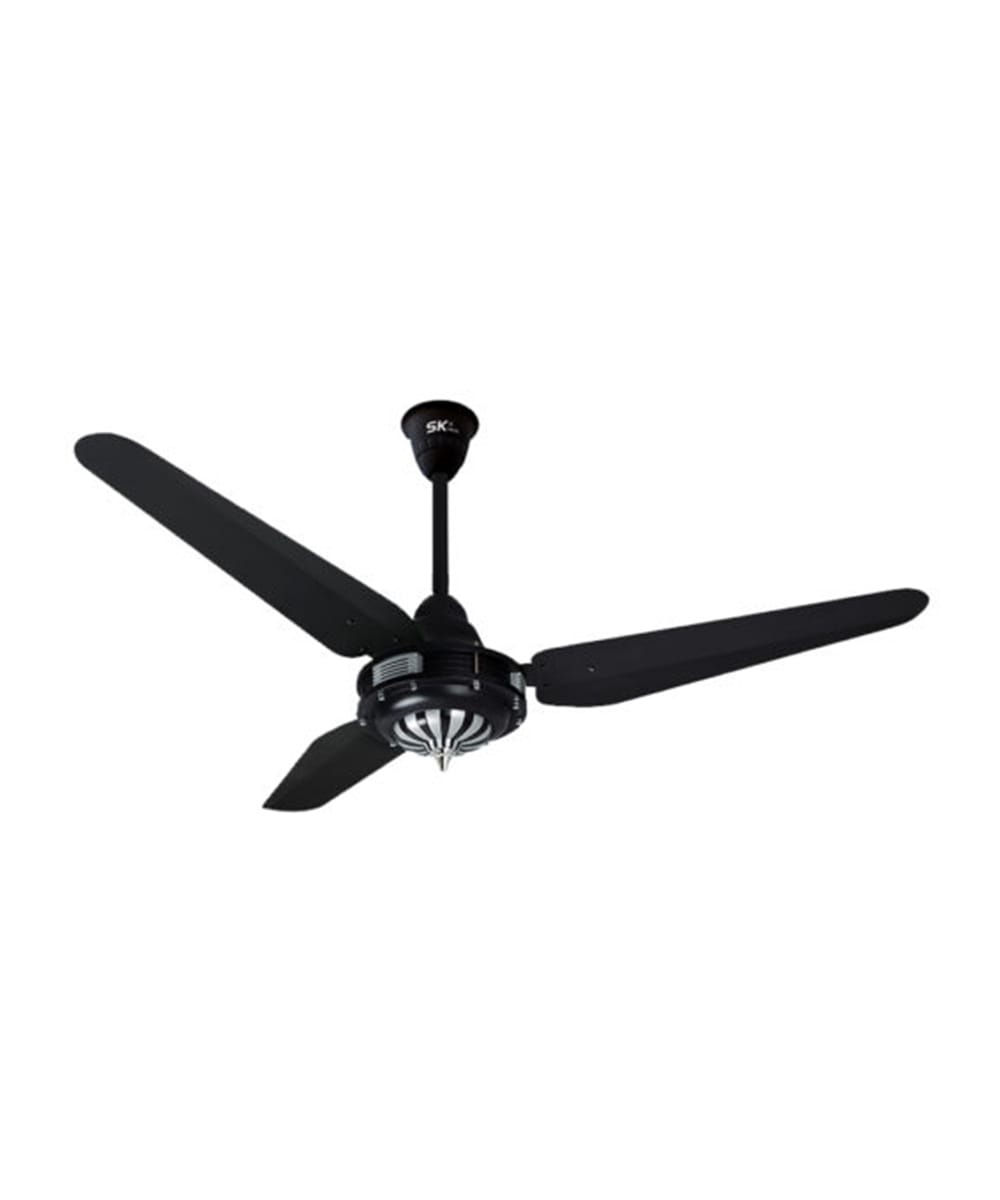 SK Caroma Plus Black 56 Inch Ceiling Fan