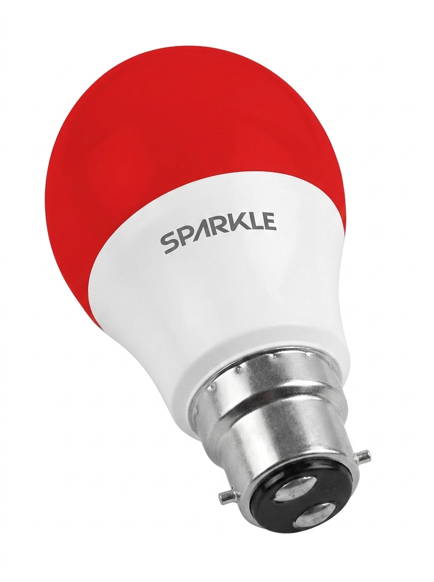 ACI Sparkle Color Smart LED Bulb -10W -B22/E27 - Red Variant - Image 2