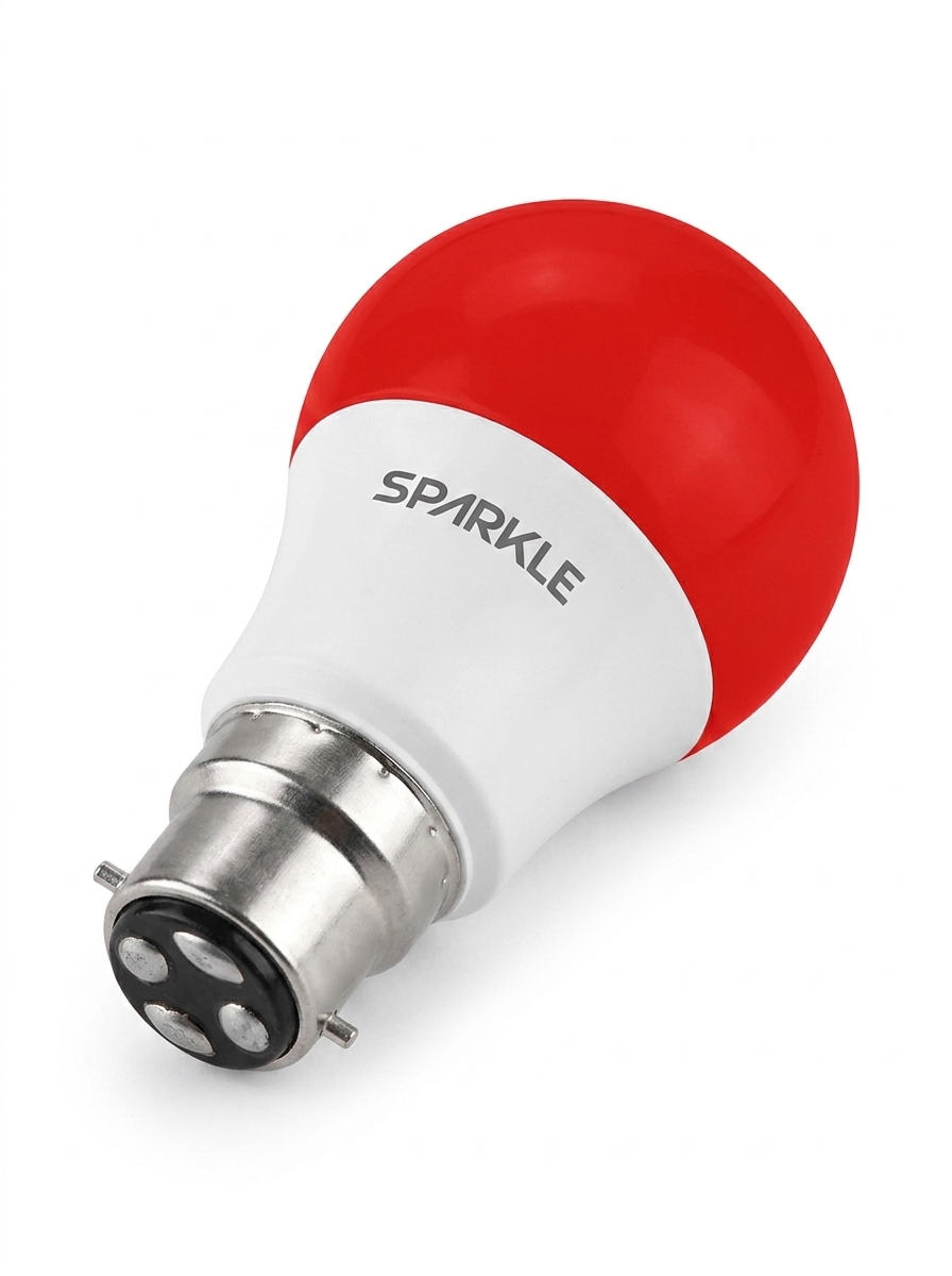 ACI Sparkle Color Smart LED Bulb -10W -B22/E27 - Red Variant - Image 3
