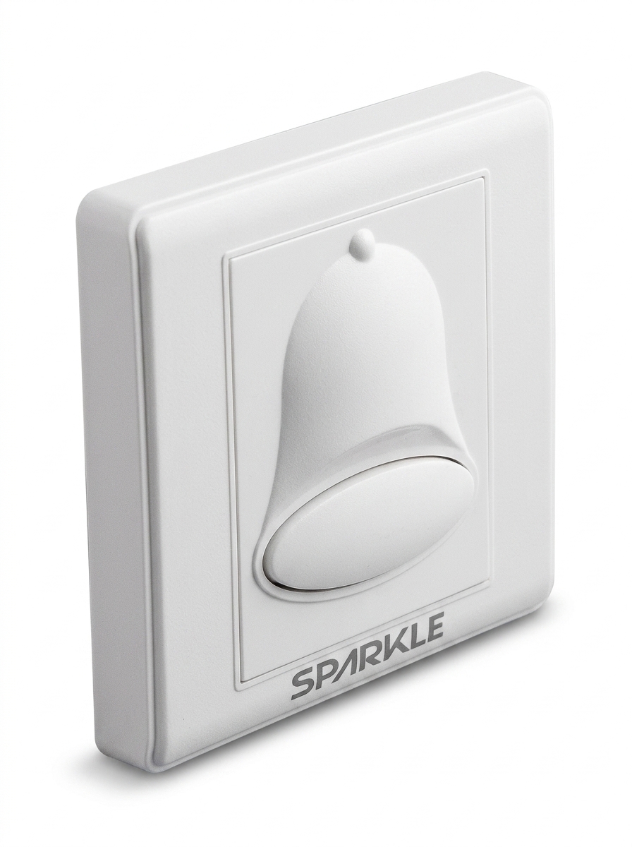 ACI Sparkle Falcon Series-Bell Push Switch- (White)-(10A, 250V) - Image 4