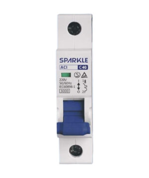 ACI Sparkle MCB 40A Single Pole (SP) 220V C Curve