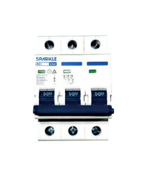 ACI Sparkle MCB 63A Triple Pole (TP) 220v C Curve