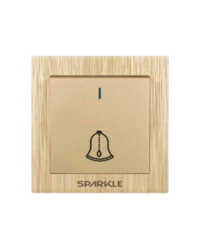 ACI Sparkle Smart Series (Golden)-Bell Push Switch-16A 250V