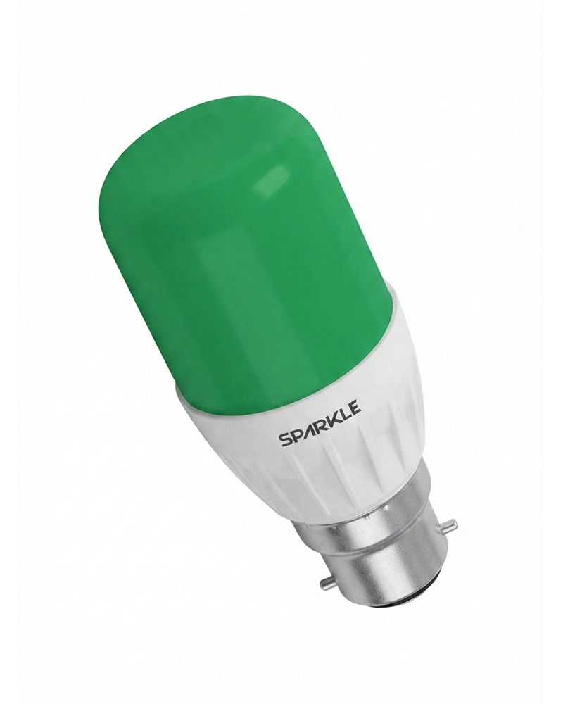ACI Sparkle T-Series LED Bulb (Green) 10W B22/E27 - Image 3