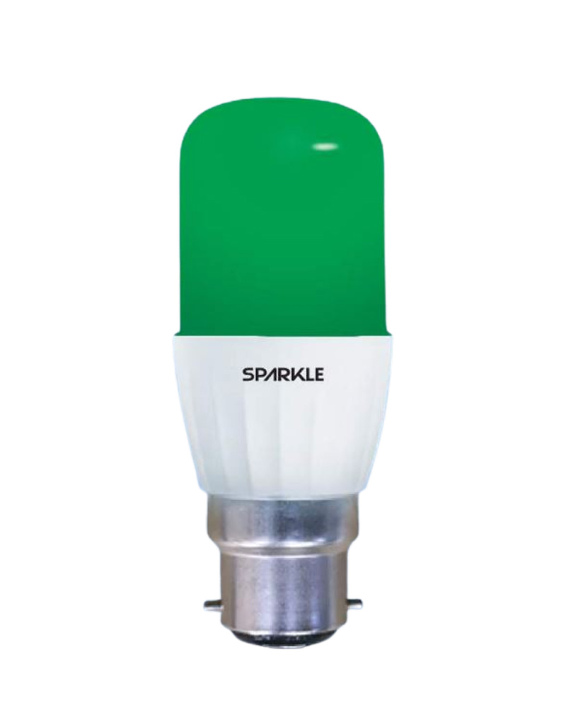 ACI Sparkle T-Series LED Bulb (Green) 10W B22/E27