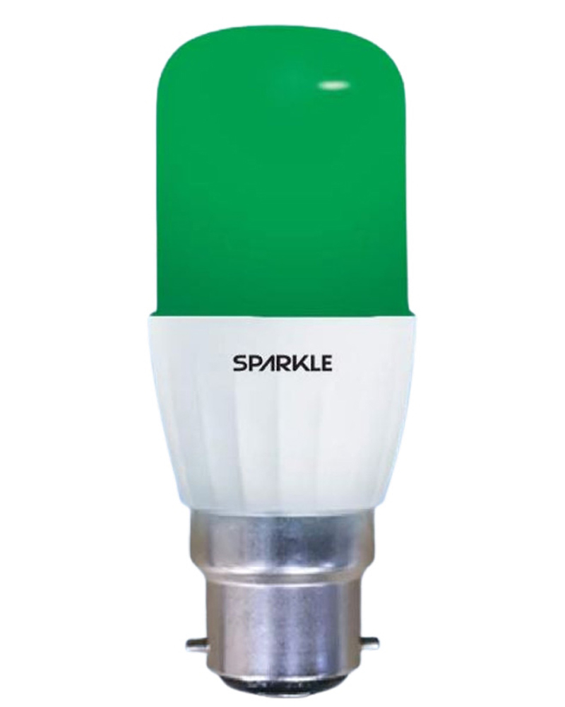 ACI Sparkle T-Series LED Bulb (Green) 5W B22/E27 - Image 2