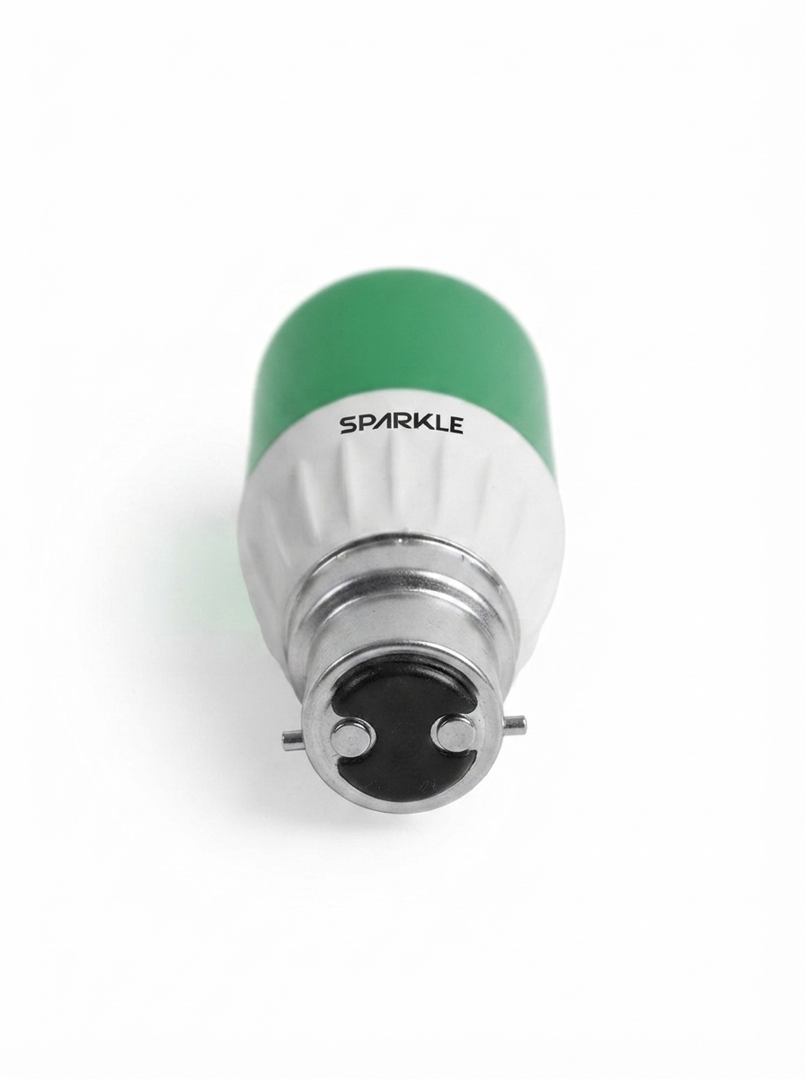 ACI Sparkle T-Series LED Bulb (Green) 5W B22/E27 - Image 4