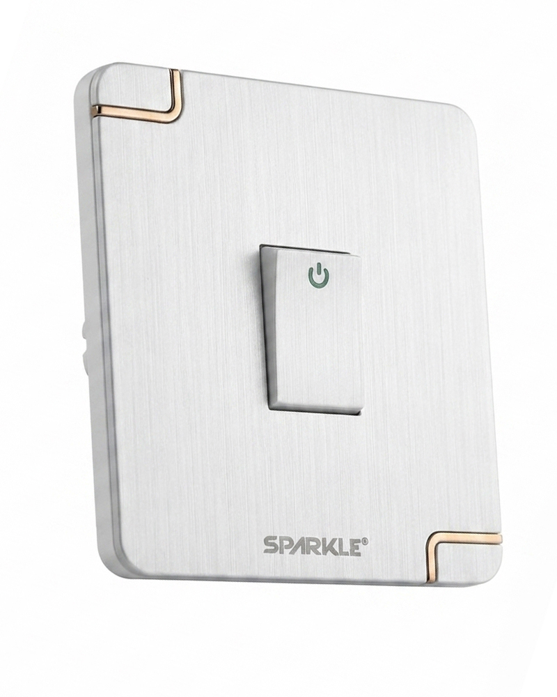 ACI Sparkle Ultra Series 1 Gang 2 Way Switch (16A, 250V) (White) - Image 2