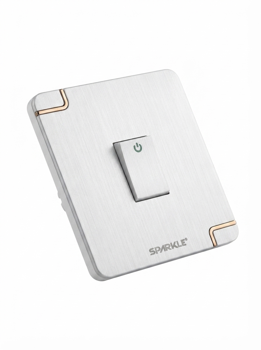 ACI Sparkle Ultra Series 1 Gang 2 Way Switch (16A, 250V) (White) - Image 4