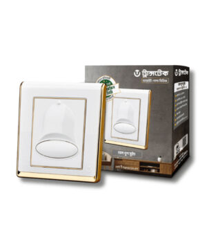 Transtec Bell Push Switch White Gold Series