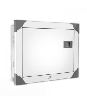 WALTON WDBM-ELT-4TP-12W 12-Way Full Metal Surface Mounted Distribution Box