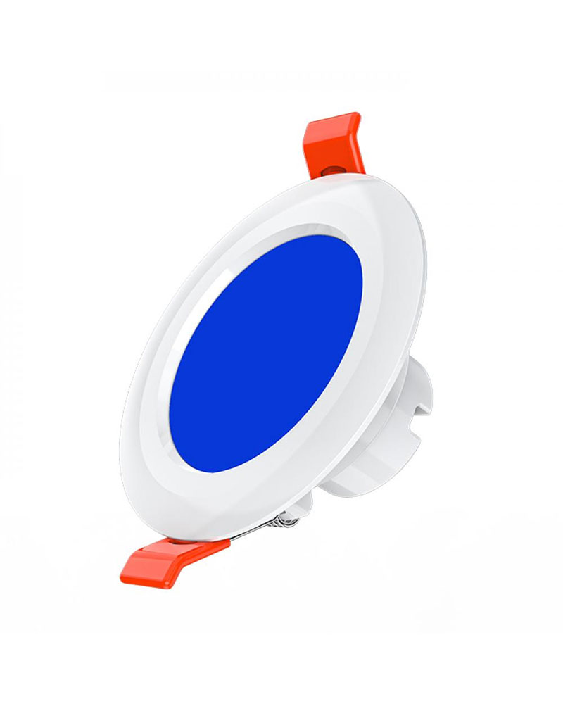 WALTON WLED-BRIGHT-SPDLR-5W Spot Down Round Light (Blue)