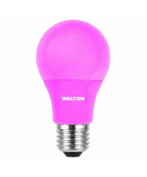 Walton WLED-RB3WE27 3W Pink Rainbow Series LED Bulb (E27 Screw Type)