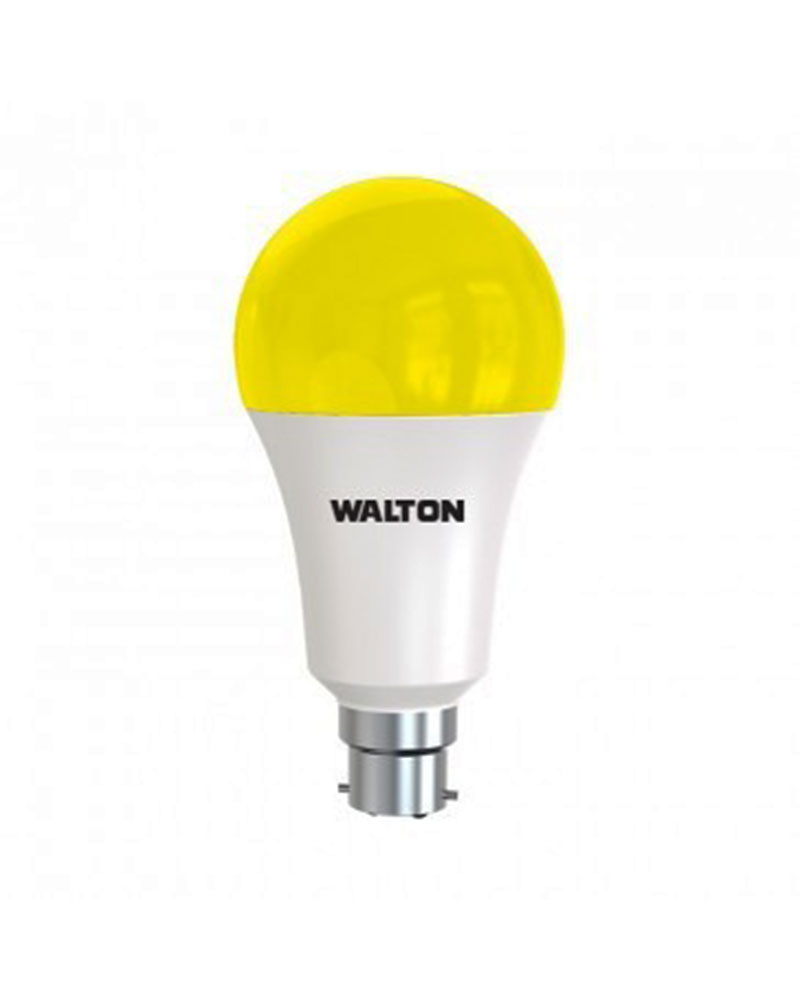 Walton WLED-RB7WB22 7W Yellow Rainbow Series LED Bulb (B22 Pin Type)