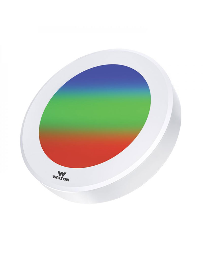 WALTON WLED-SPLR-CC-120-UL6W Dual-Color LED Panel Light (Green-Blue Combination)