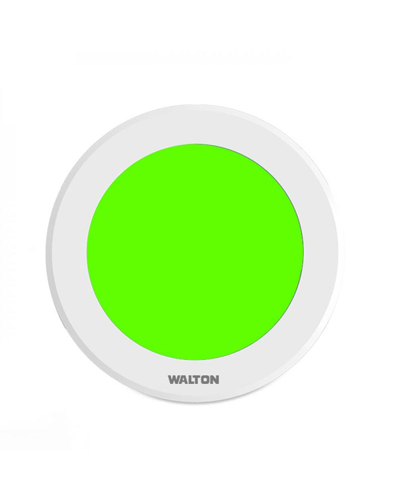 WALTON WLED-SPLR120-UL6W-(Green) 6W Surface Round LED Panel Light