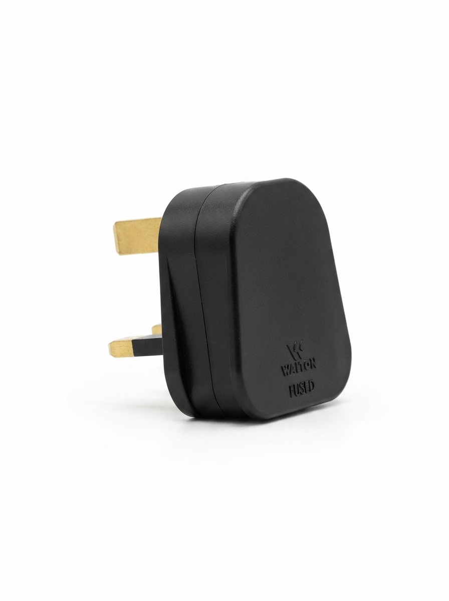 Walton 3Pin Plug (13A)-Black -WRP13A-13A Rewireable Plug - Image 5