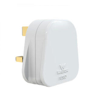 Walton-White-3Pin Plug (13A) -WRP13A-13A Rewireable  Plug