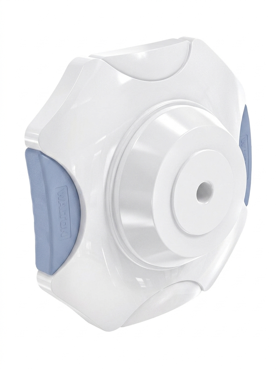 Walton - Holder- Octagonal Ceiling Rose-WOCR-2 White - Image 3