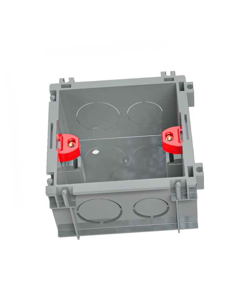 Walton-Premium 1-Gang PVC Concealed Wall Box - WPCB1GM2(Grey) - Image 2