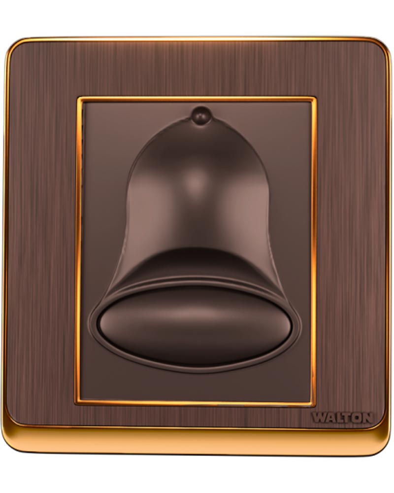 Walton Radium Indicator Crown Series Door Bell Switch – 250V 10A – WCNDBS