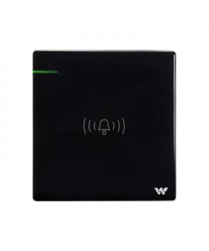 Walton Radium Indicator Crystal Series Door Bell Switch – Black – 250V 16A – 85 x 89 mm – WCDBS