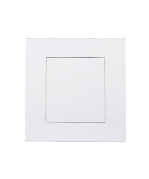 Walton Radium Indicator Trust Series Blank Plate – White – 85 x 89 mm – WTBPW (White)