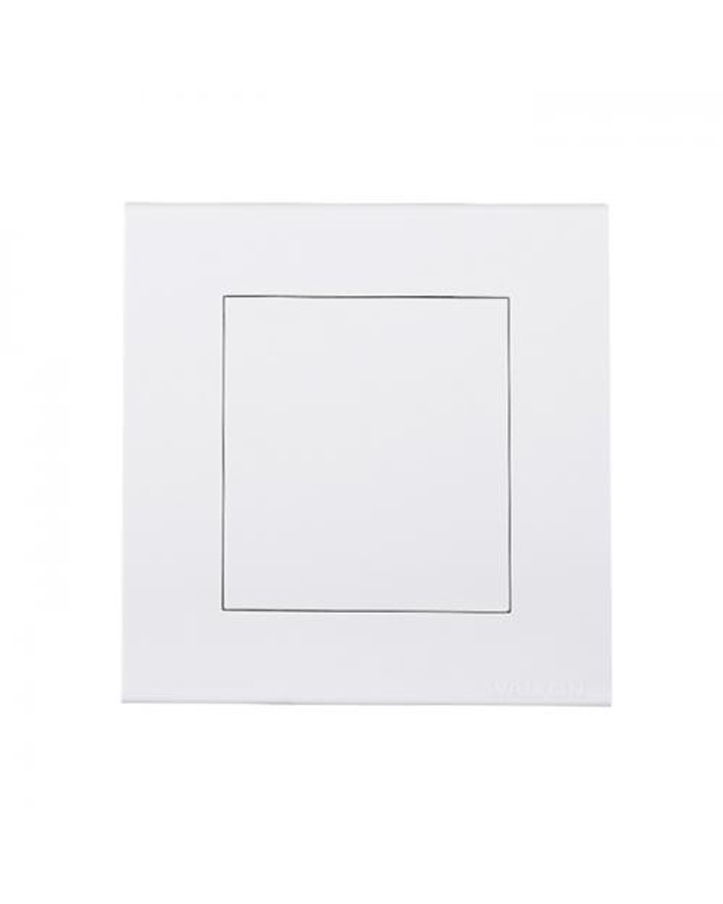 Walton Radium Indicator Trust Series Blank Plate – White – 85 x 89 mm – WTBPW (White)