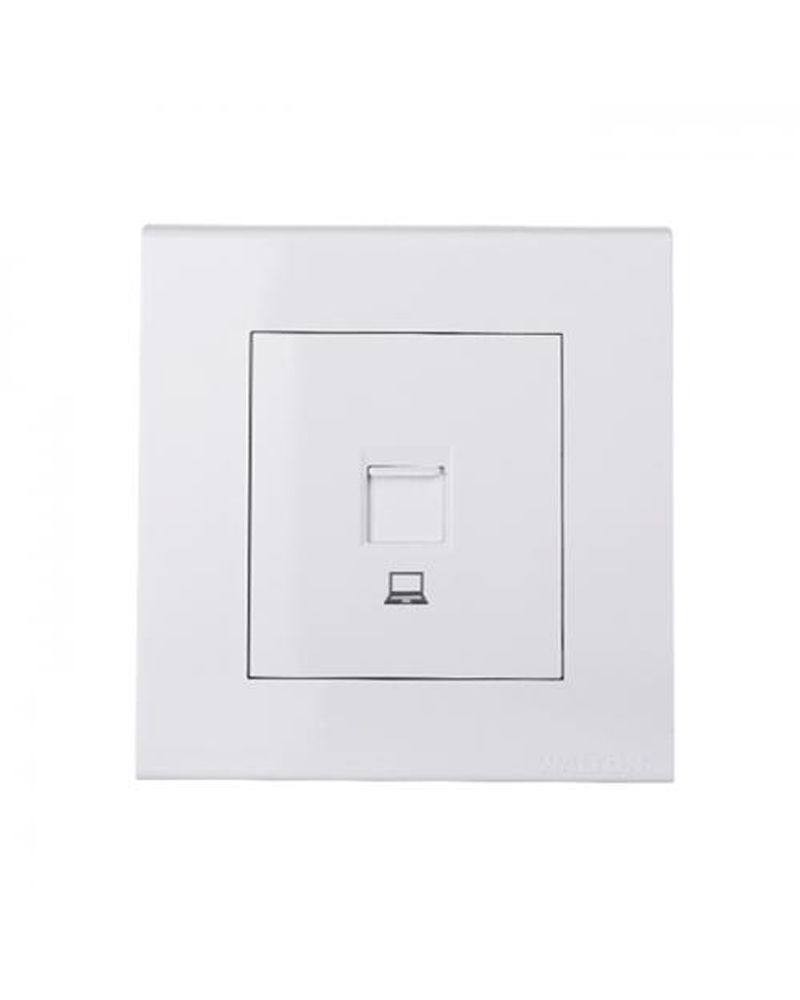 Walton Radium Indicator Trust Series Data Socket – White – 85 x 89 mm – WTDSW (White)