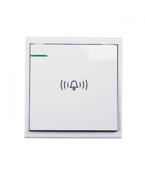 Walton Radium Indicator Trust Series Door Bell Switch – White – 250V 16A – 85 x 89 mm – WTDBSW (White)