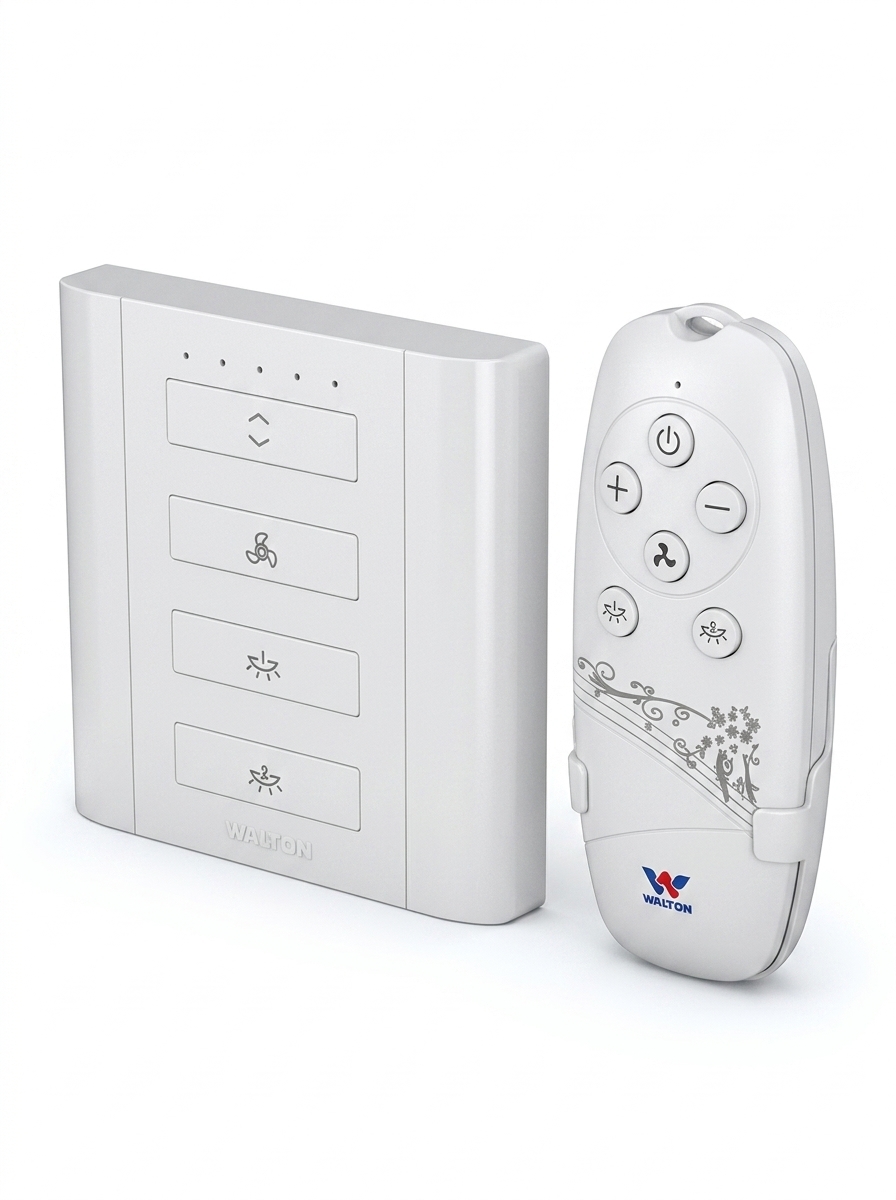 Walton- WRCSRF.01 (White) Remote Control Switch (RF)(1 Fan & 2 Light) - Image 4