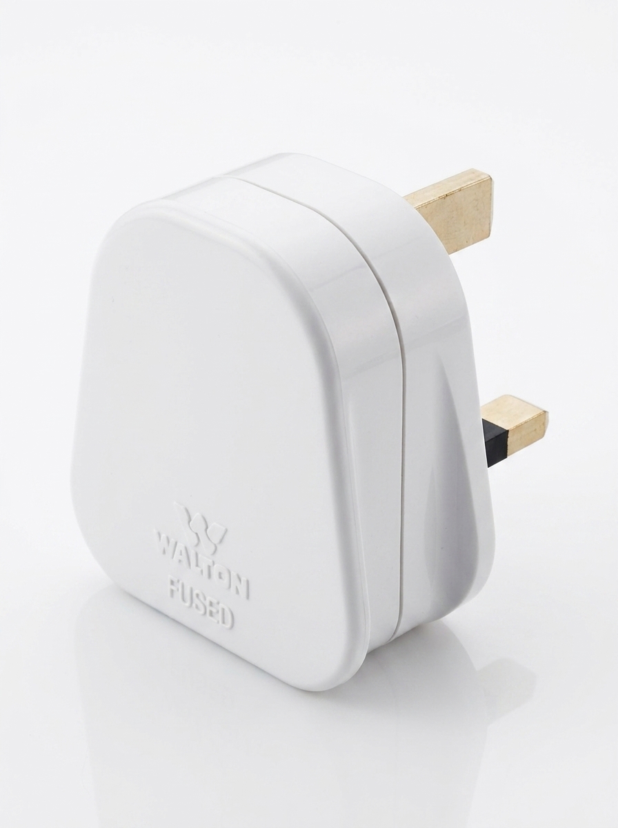 Walton-White-3Pin Plug (13A) -WRP13A-13A Rewireable Plug - Image 3