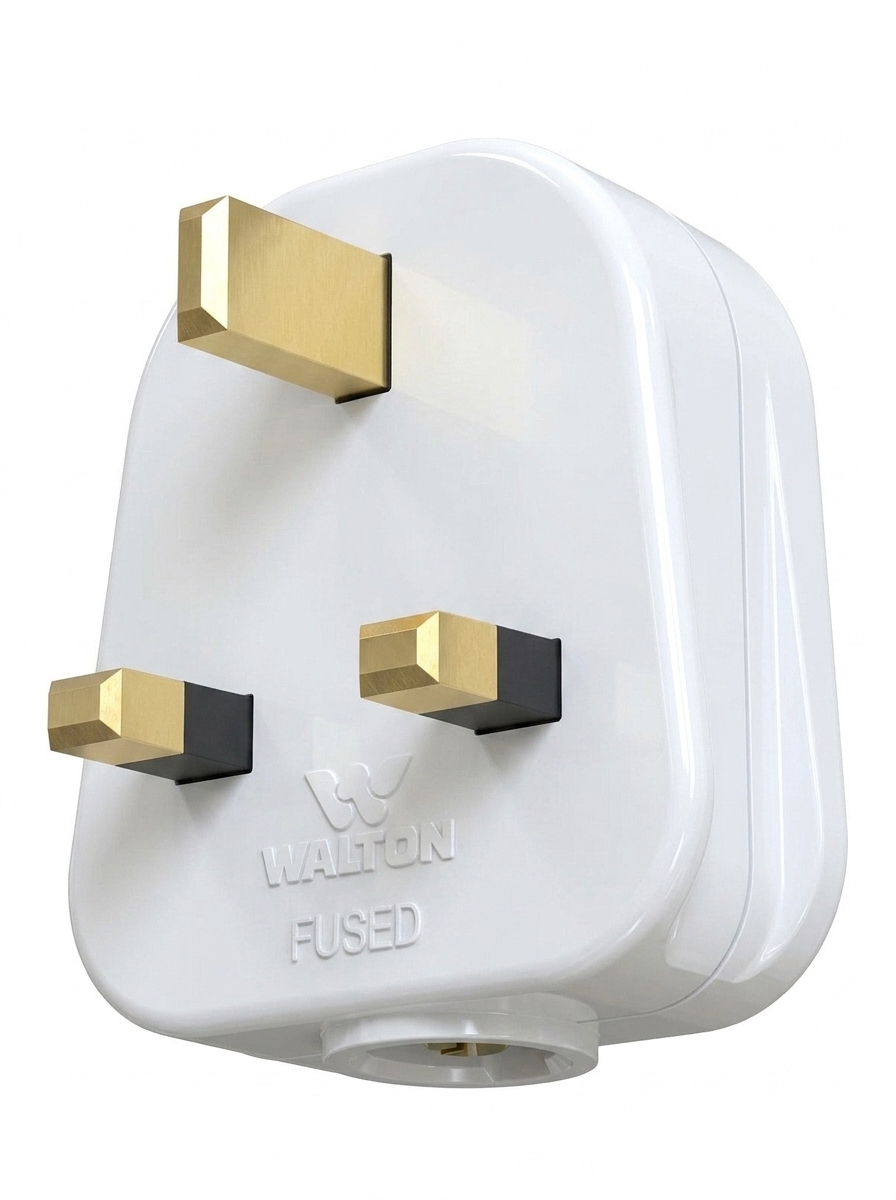 Walton-White-3Pin Plug (13A) -WRP13A-13A Rewireable Plug - Image 2