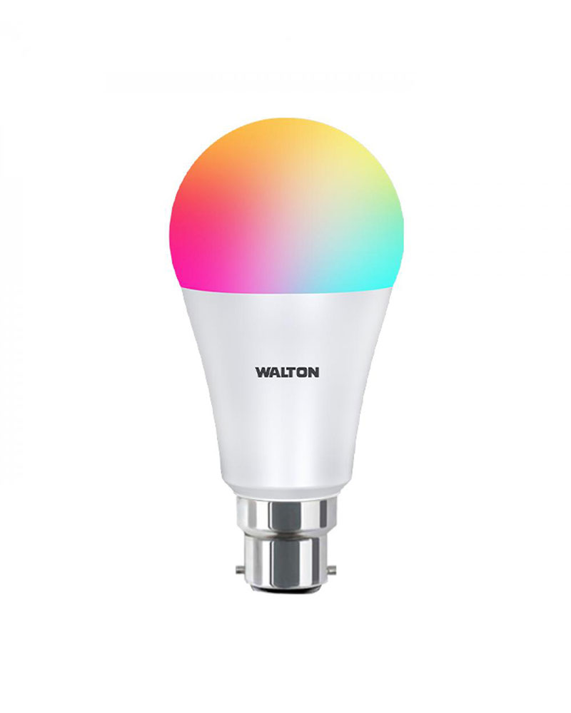WALTON WLED-SMART-WIFI-12WB22 12W RGB Smart Wi-Fi LED Bulb (B22 Pin Type)