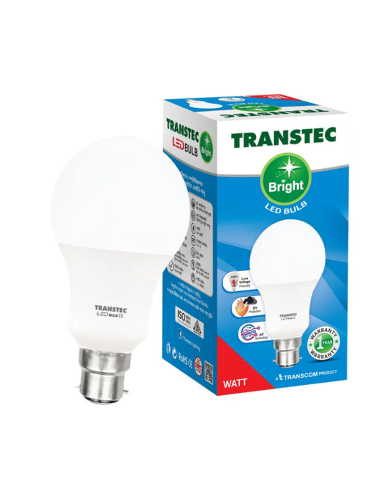 Transtec Bright 13 Watts LED Bulb B22/E27