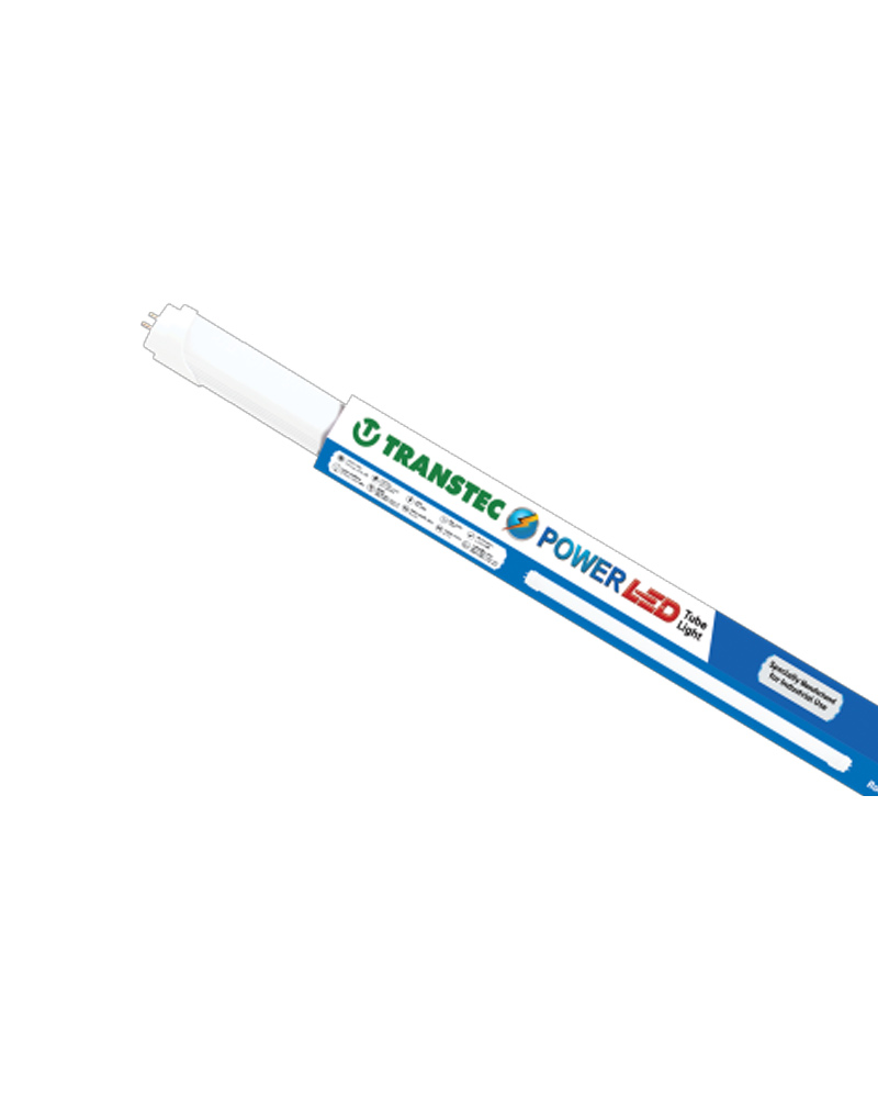 Transtec Power TL LED Tube Light 10 Watts 0.9PF 900LM T8 2FT