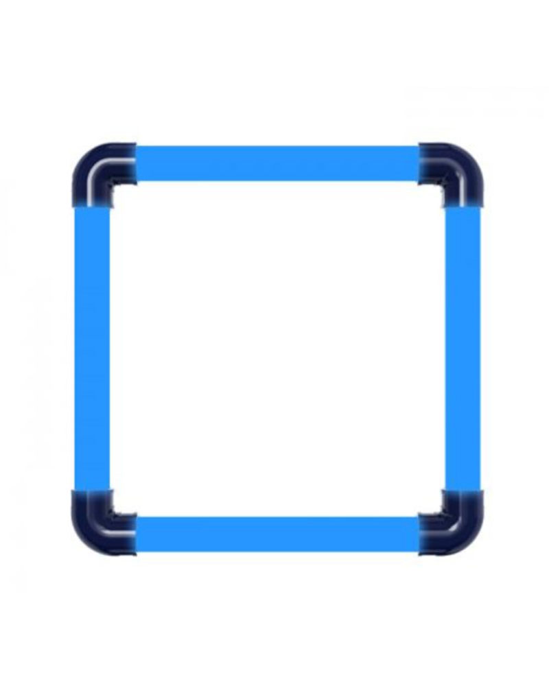 WALTON WLED-PS-T8GRID-SQ1F-20W Square Blue Grid Panel Light